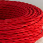 GI GAMBARELLI - 1GI10811 CAVO TRECCIA ROSSO MM 3 X 1.5 MT. 50
