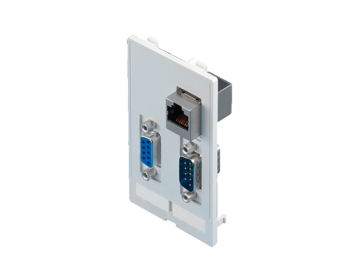 RITTAL SPA - RIT2482550 SZ PRESA SERIALE RJ 45+ SUB-D9 + D-SUB9