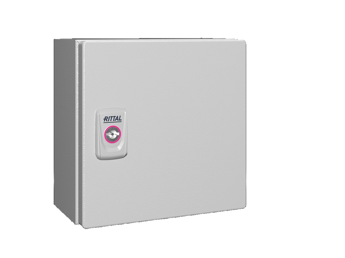 RITTAL SPA - RIT1549000 KX E-BOX 200X200X120 CON P.MONT. RAL7035