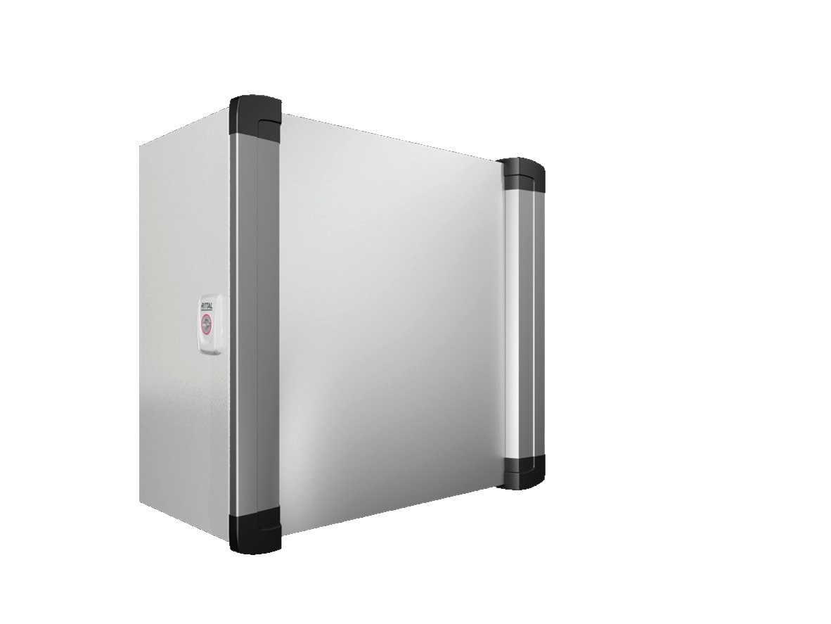 RITTAL SPA - RIT6315350 CP-AX 380X380X210 CON MANIGLIE FRONT.