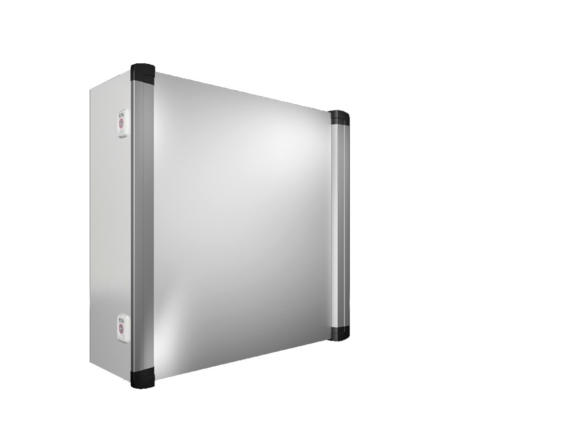 RITTAL SPA - RIT6315650 CP-AX 600X600X210 CON MANIGLIE FRONT.