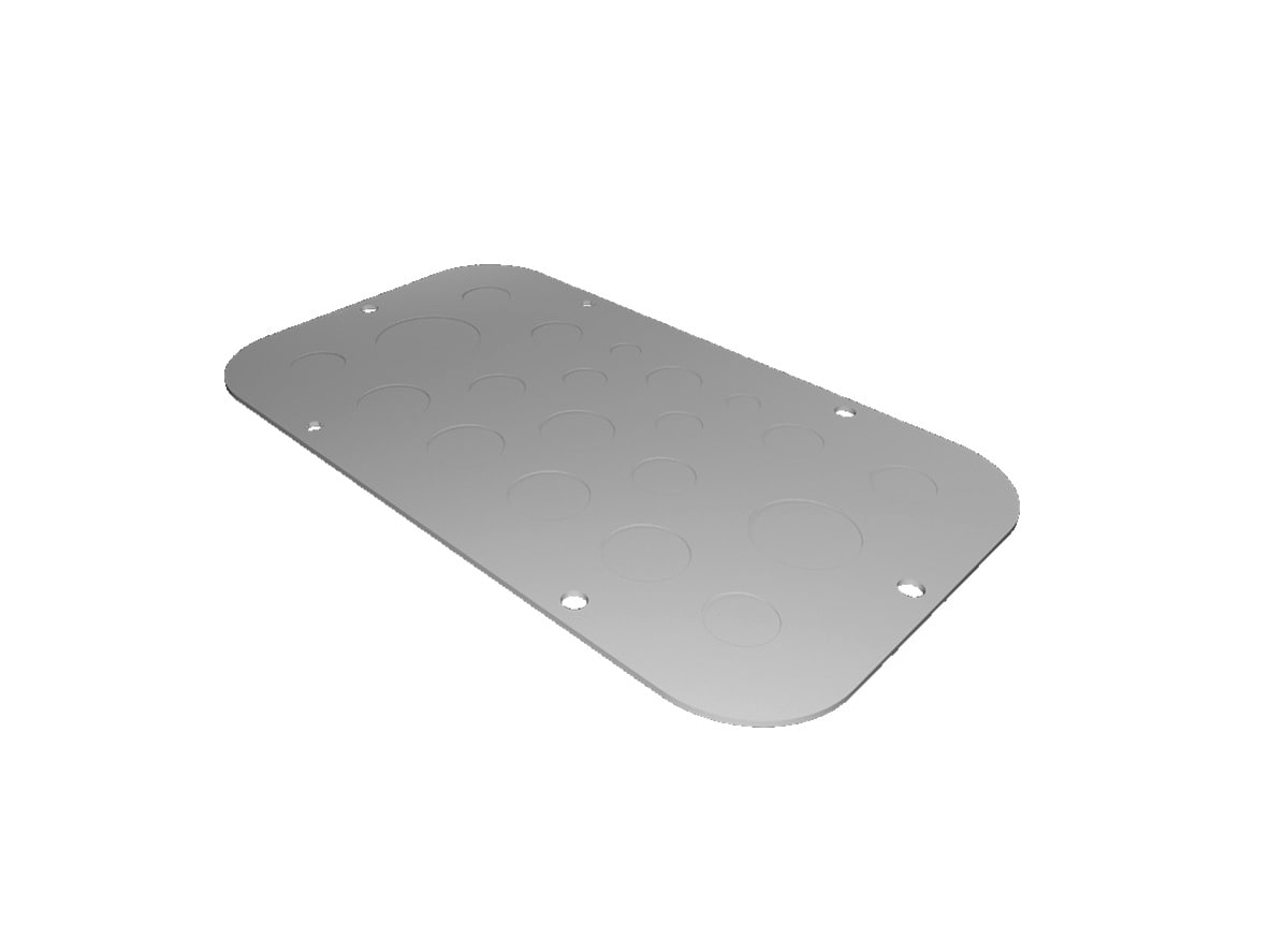 RITTAL SPA - RIT2571100 AX FLANGIA ING.CAVI PRETRANCIATA 1GR