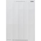 GIRA - GGI109000 FOGLI TARGHETTE 38 X 54 MM