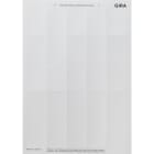 GIRA - GGI109000 FOGLIO DICITURE 38 X 54 MM ACCESSORI