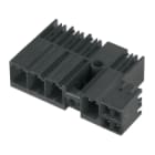 WEIDMULLER - WEI1090370000 SV 7.62HP/04/90MSF4 SC/04R SN BK BX