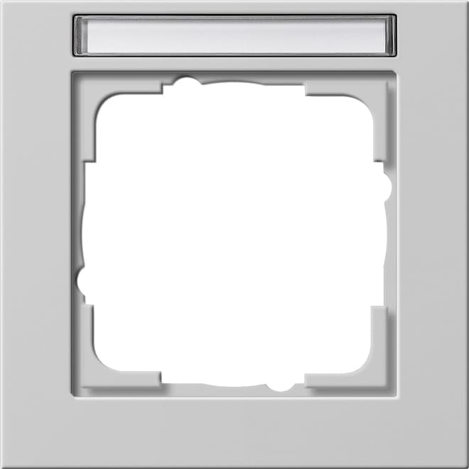 GIRA - GIR109137 Abdeckrahmen 1f BSF Gira E2 Grau m