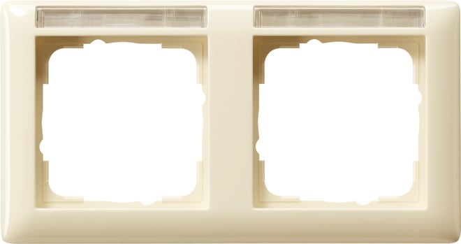 GIRA - GIR109201 Abdeckrahmen 2f waager. BSF Standard 55