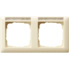 GIRA - GIR109201 PLACCA 2-M ORIZZ. CT