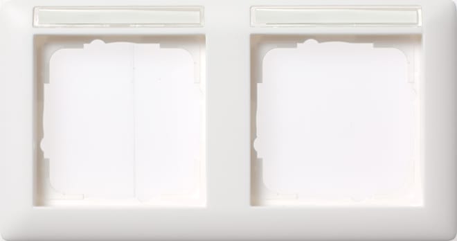 GIRA - GIR109203 Abdeckrahmen 2f waager. BSF Standard 55