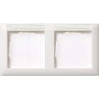 GIRA - GGI109203 PLACCA 2-M ORIZZ. CT GIRA STANDARD 55 BN