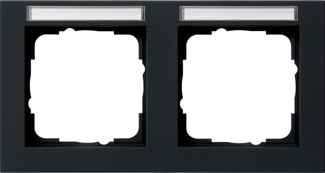 GIRA - GIR109209 PLACCA 2-M ORIZZ. CT