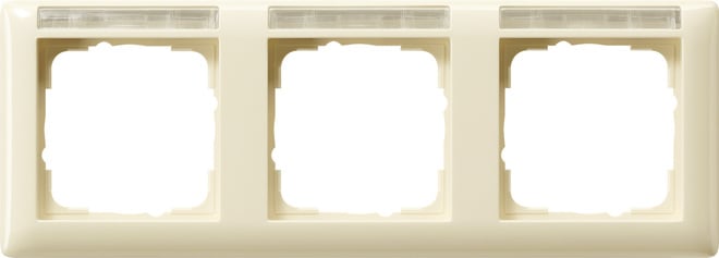 GIRA - GGI109301 Abdeckrahmen 3f waager. BSF Standard 55