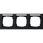 GIRA - GIR109309 PLACCA 3-M ORIZZ. CT