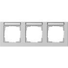 GIRA - GGI109337 Abdeckrahmen 3f waager. BSF Gira E2 Grau