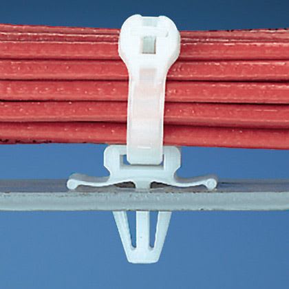 PANDUIT - PANPWMS-H25-M SUPPORTO PER FASCETTE CON DISPOSITIVO DI