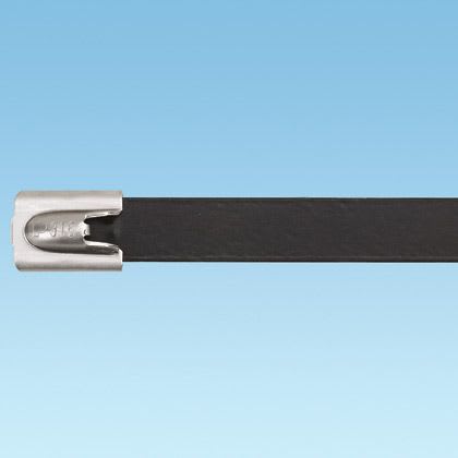 PANDUIT - PANMLTFC6H-LP316 FASCETTA IN ACCIAIO INOX RIVESTITA IN PO
