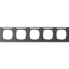 GIRA - GGI109523 Abdeckrahmen 5f waager. BSF Gira E2 Anth