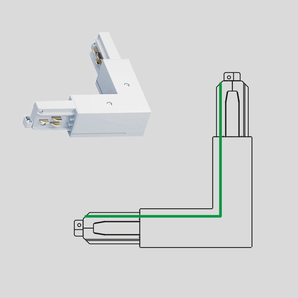 ARCLUCE SPA - ACL1099124X-11 GIUNTOANG.90*INTERNO3FASIDALI