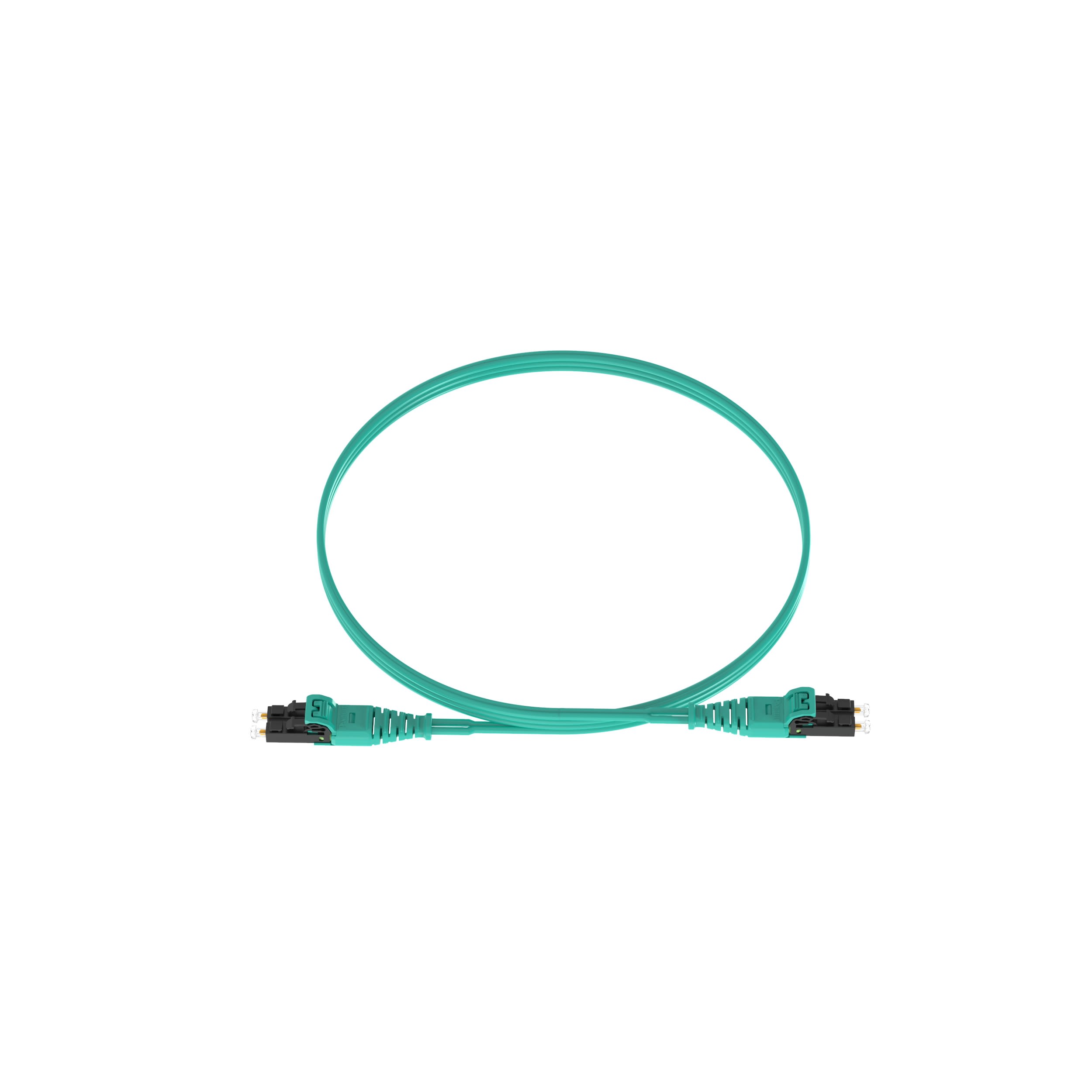 PANDUIT - PANFZ2ELQ1Q1SNM001 THE DUPLEX FIBER PATCH CORD IS OM4 WITH