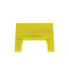 PANDUIT - PANFRSPJC412YL THE FIBERRUNNER 12X4 SPILL-OVER FITTING