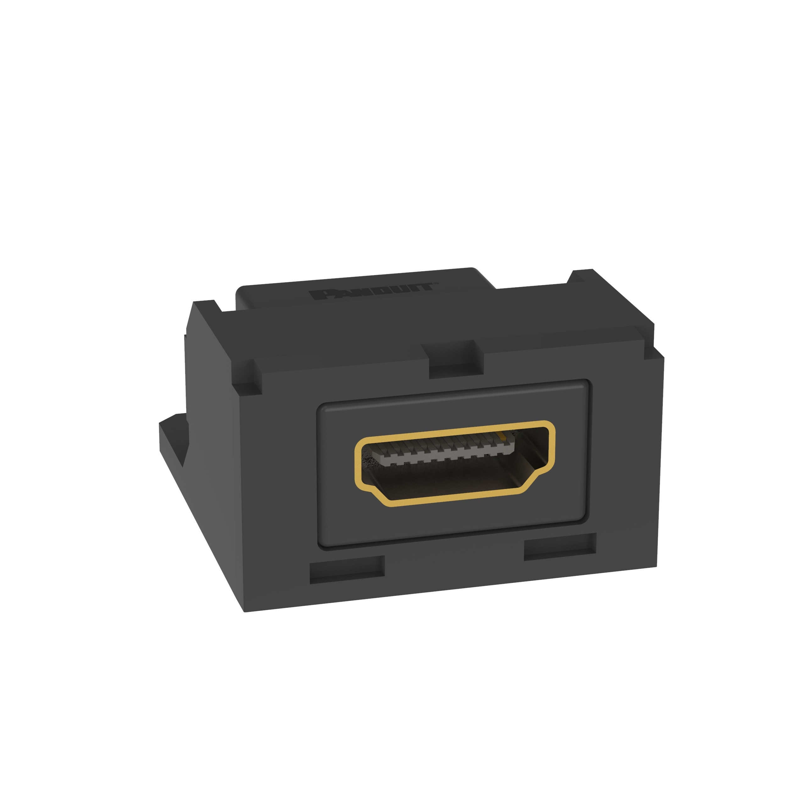 PANDUIT - PANCMHDMIBL THIS MINI-COM HDMI COUPLER IS HDMI 2.0.