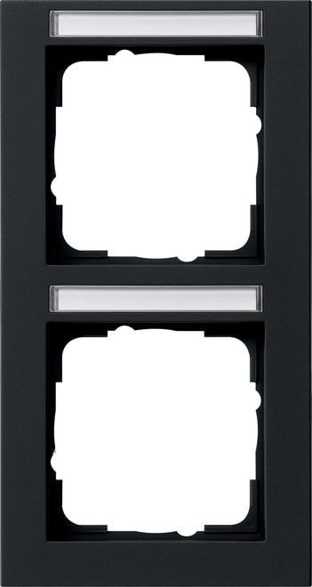 GIRA - GIR110209 MASCH. COPERTURA 2X CT VERTICALE GIRA E2