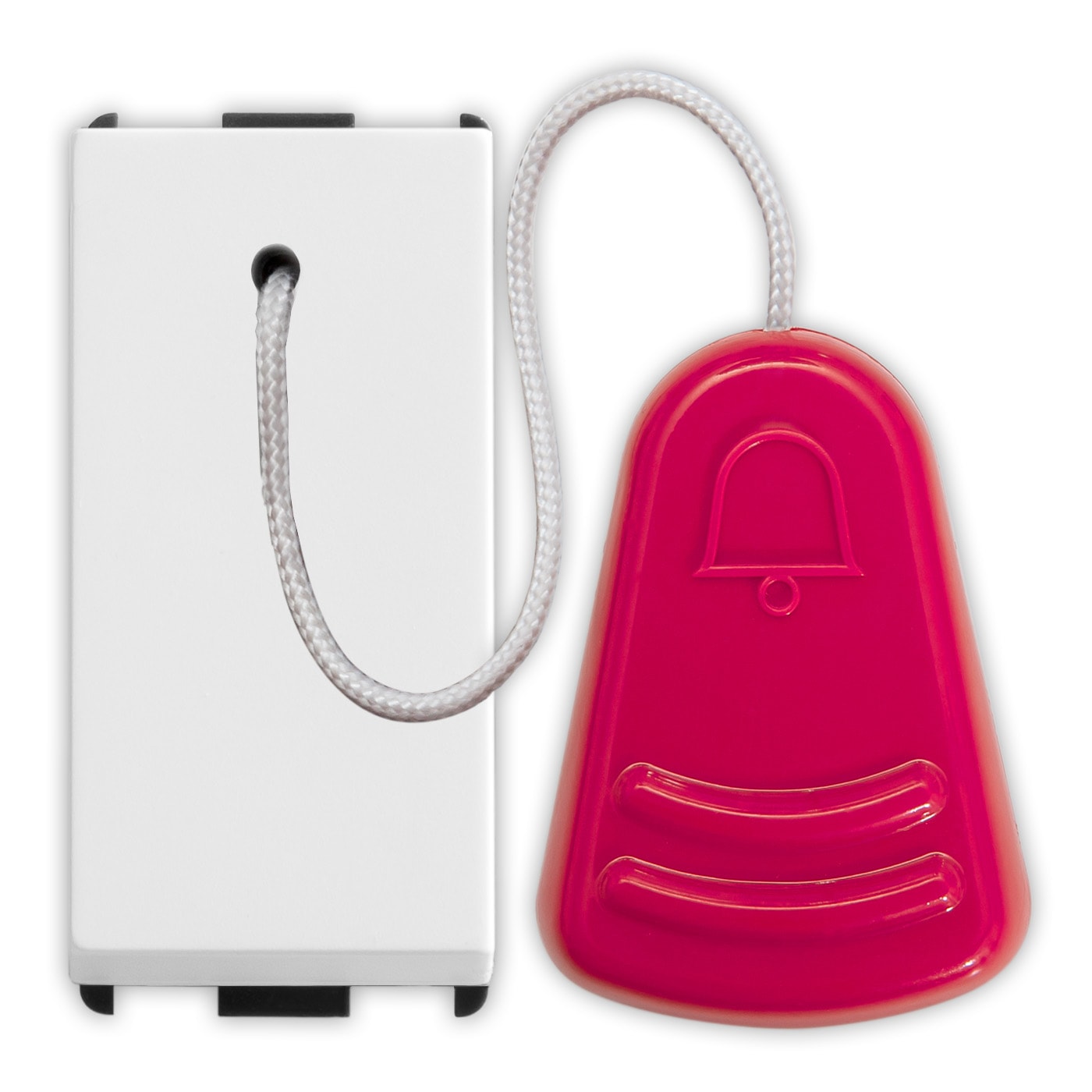 MASTER SRL - MST11030 PIXIA PULSANTE TIRANTE 1P NO 10A WHITE