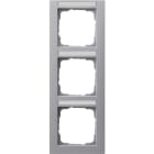 GIRA - GGI110325 PLACCA 3-M VERT. CT GIRA E2 C.ALLUM.