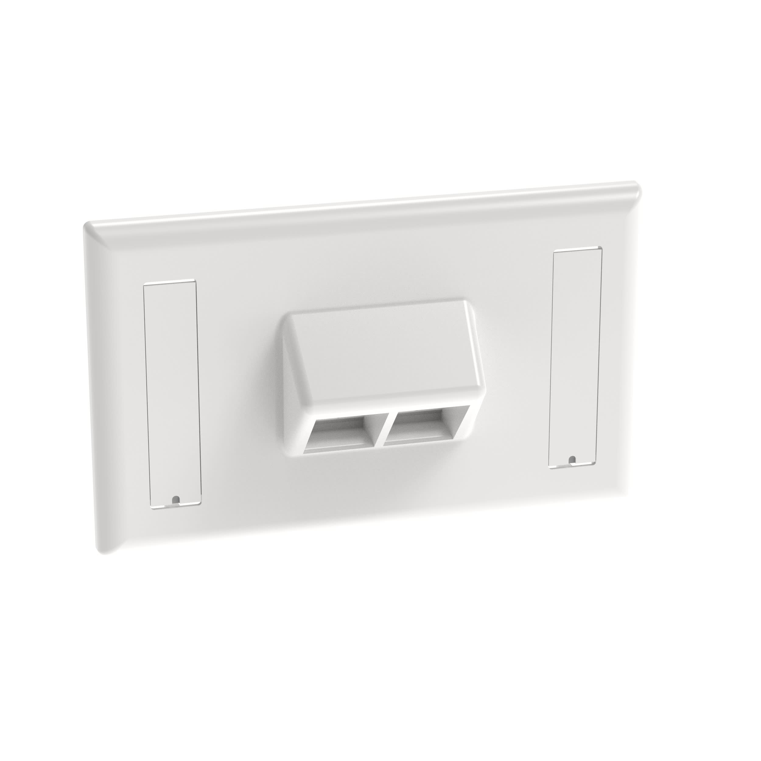 PANDUIT - PANNK2HSFWHY PLACCA ORIZZONTALE, A UNA VIA, ACCETTA D