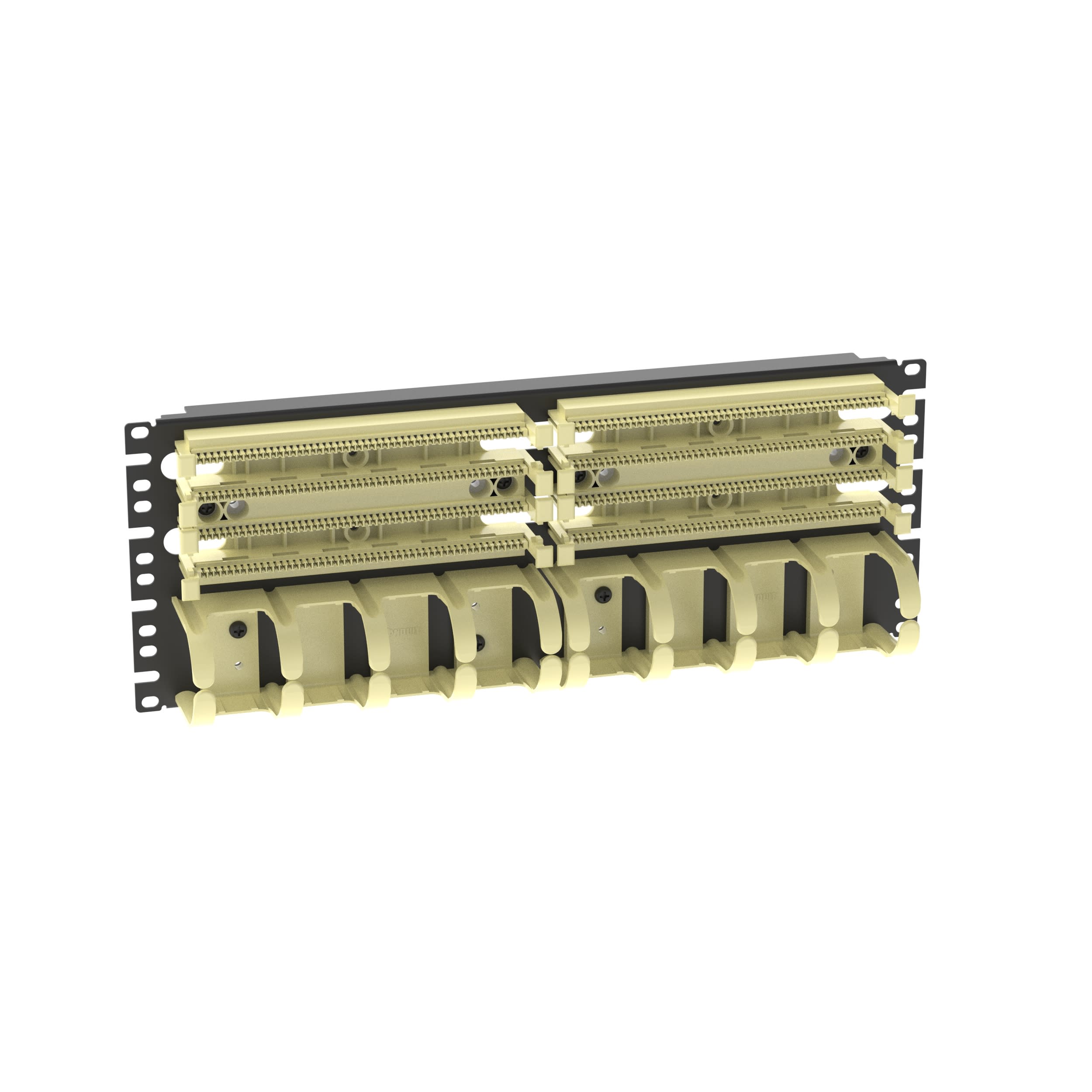 PANDUIT - PANP110B1005R4WJY DUE BASI DA 100 COPPIE E PASSACAVI PREMO
