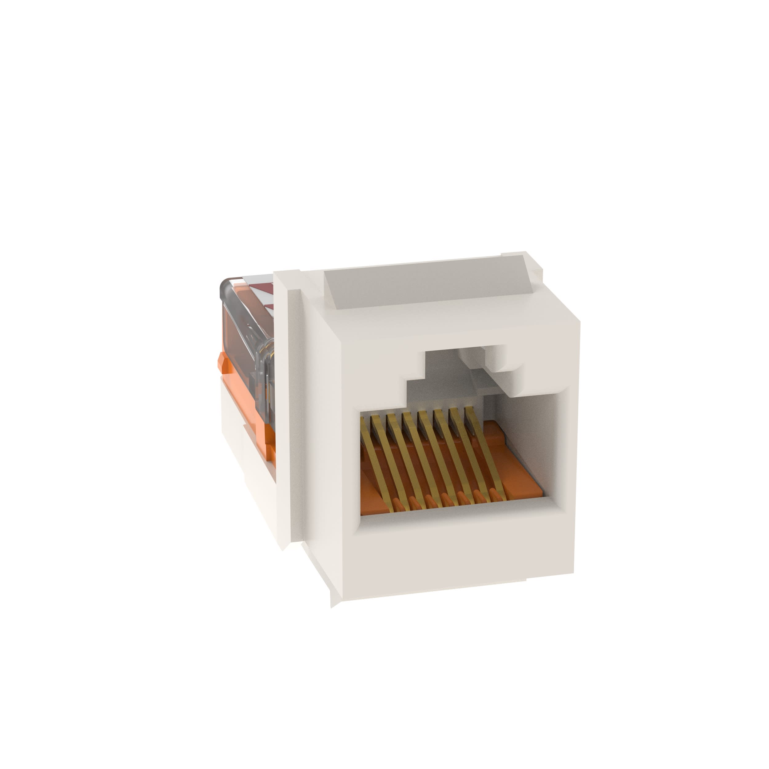 PANDUIT - PANNK5E88MWHY MODULO A 8 CAVI, 8 POSIZIONI UNIVERSALE,