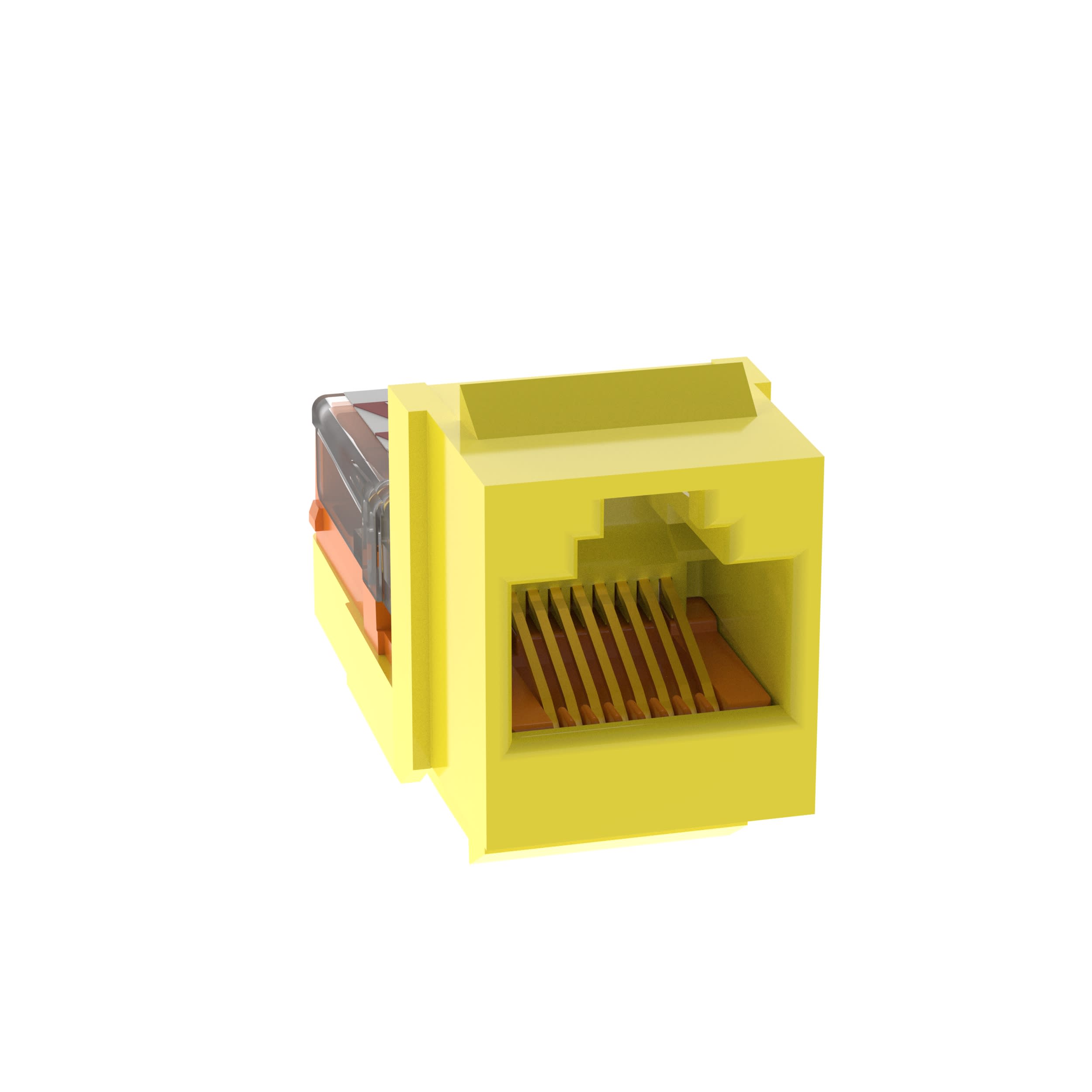 PANDUIT - PANNK5E88MYLY MODULO A 8 CAVI, 8 POSIZIONI UNIVERSALE,