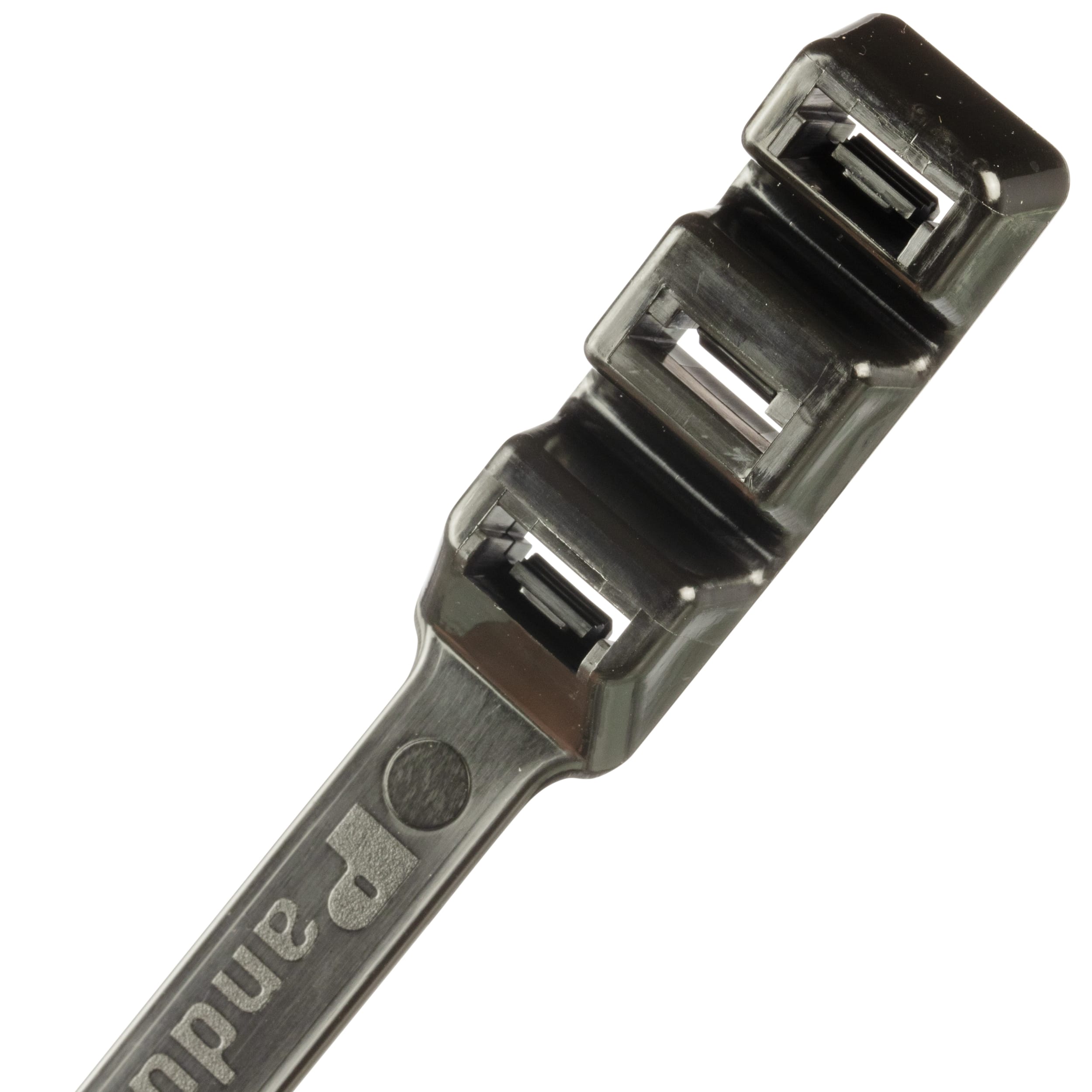 PANDUIT - PANPL3B5EH-C0 FASCETTA PER CAVI A TRIPLO OCCHIELLO, 50