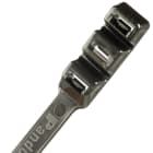 PANDUIT - PANPL3B5EH-C0 FASCETTA PER CAVI A TRIPLO OCCHIELLO, 50