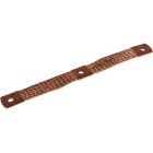 DEHN ITALIA SPA - DEH377107 Treccia di ponticellamento Cu 50mm² L 30 0mm con fori di fissaggio 8x5,2 3x10,5mm