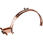 DEHN ITALIA SPA - DEH206817 Staffa portafilo per tetti DEHNgrip NIRO /galCu H 32mm, Td 8 mm regolabile da 180 -280mm