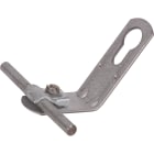 DEHN ITALIA SPA - DEH202015 Staffa portafilo per tetti ondulati prof ilo 5/8 per TD 6-10mm Fe/tZn