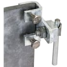 DEHN ITALIA SPA - DEH372220 Morsetto di collegamento Fe/tZn orrizontale per profilati 3-18mm con connettore KS