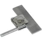 DEHN ITALIA SPA - DEH365031 Morsetto scanalato Al, serr. 0,7-8mm con cavallotto di fissaggio per Td 6-10mm