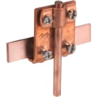 DEHN ITALIA SPA - DEH365047 Morsetto scanalato Cu, serr. 0,7-10mm co n cavallotto di fissaggio per Td 6-10mm