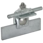 DEHN ITALIA SPA - DEH365050 Morsetto scanalato Fe/tZn, serr. 0,7-8mm angolato con cavallotto per TD 6-10mm
