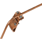 DEHN ITALIA SPA - DEH338007 Morsetto per grondaia Cu con ribordatura 13-25mm cavalotto a 2 viti per Td 7-10m m