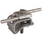 DEHN ITALIA SPA - DEH339110 Morsetto per grondaia Fe/tZn con riborda tura 16-22mm con cavallotto doppio per T d 8-10mm