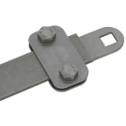 DEHN ITALIA SPA - DEH380129 Morsetto in INOX con foro quadro D 11mm per Pt-30x4mm