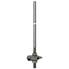 DEHN ITALIA SPA - DEH105071 Punta di captazione INOX L 1000mm con mo rsetto MV INOX per Td 8-10mm