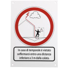 DEHN ITALIA SPA - DEH480697 CARTELLO INDICATORE TENSIONE PASSO-CONTA