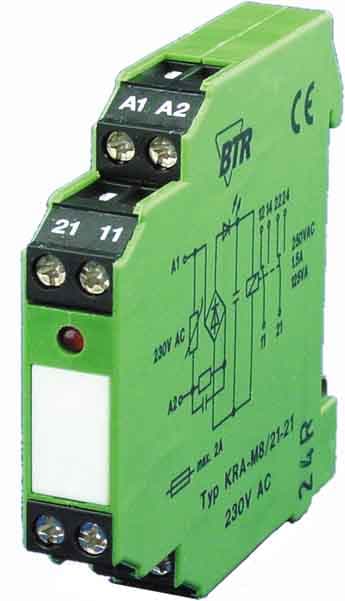 Metz - MEZ11061905 KRA-M8/21-21, 2 Wechsler, 230 V AC