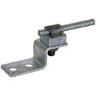 DEHN ITALIA SPA - DEH363010 Elemento terminale forma Z in Fe/tZn con 3 fori D 11mm e 1 connettore KS