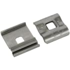 DEHN ITALIA SPA - DEH540251 Piastra di contatto 4-50mm² e cavalotto doppio per Td 8-10mm con foro quadrato 9 x9mm INOX
