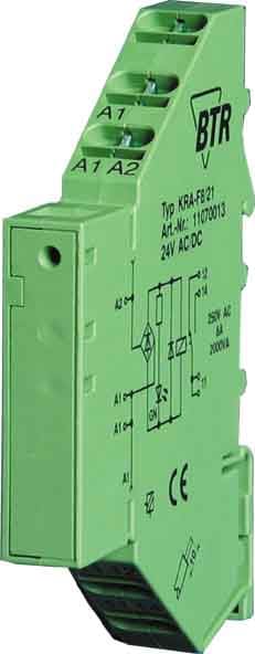 Metz - MEZ11070013 KRA-F8/21, 1 Wechsler, 24 V AC/DC